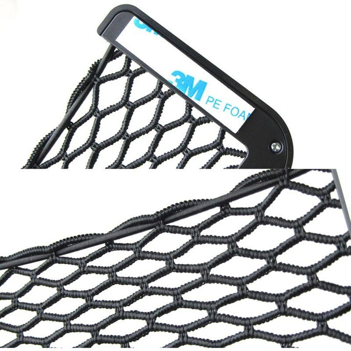 Compact Universal Car Seat Storage Net Organizer (15*8cm)