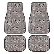 Sphynx cat print car floor mat set, view 5 - MRSLM