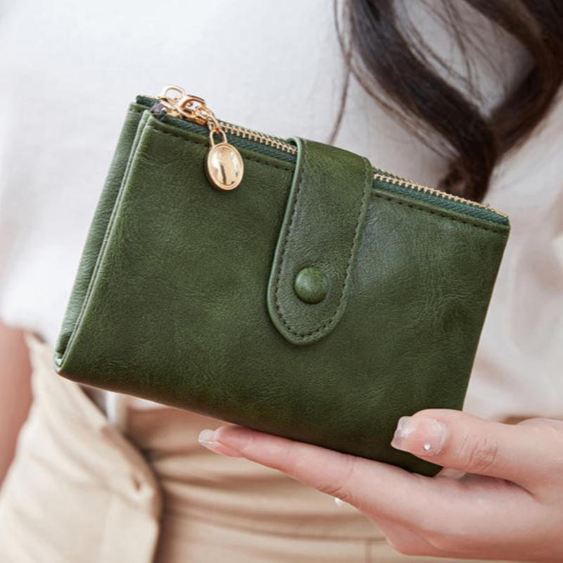 minimalist large capacity zipper wallet - MRSLM