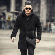 men's plus size padded winter coat, view 3 - MRSLM