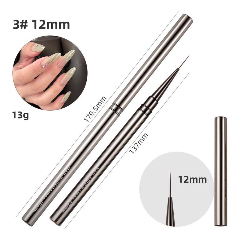 Nail art liner DIY painting brush set, view 3 - MRSLM