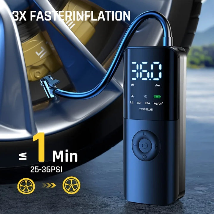 12V Portable Wireless Car Air Compressor