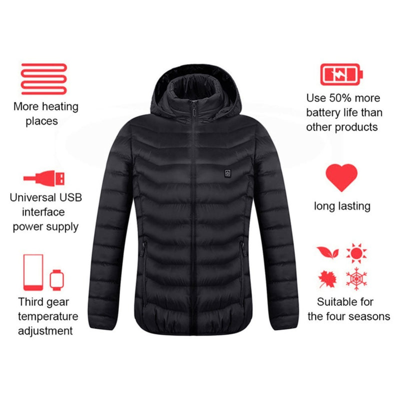 USB heated jacket, view 7 - MRSLM