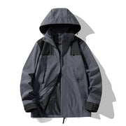 hooded waterproof outdoor jacket, view 3 - MRSLM