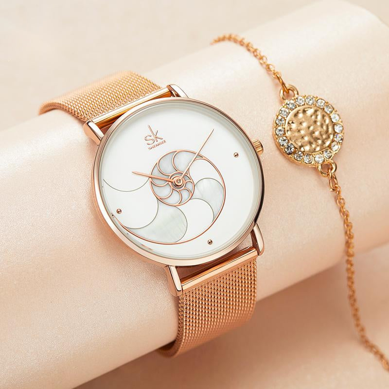 ladies mesh bracelet watch - MRSLM