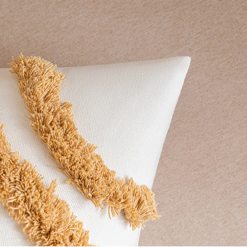 boho tufted cushion covers, view 6 - MRSLM