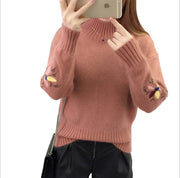 half turtleneck sweater women, view 4 - MRSLM