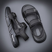 men's Velcro mesh beach sandals, view 6 - MRSLM