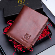 multi-card leather wallet, view 5 - MRSLM