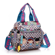 oxford cloth handbag for women, view 5 - MRSLM