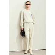 minimalist sporty o-neck sweatshirt, view 10 - MRSLM
