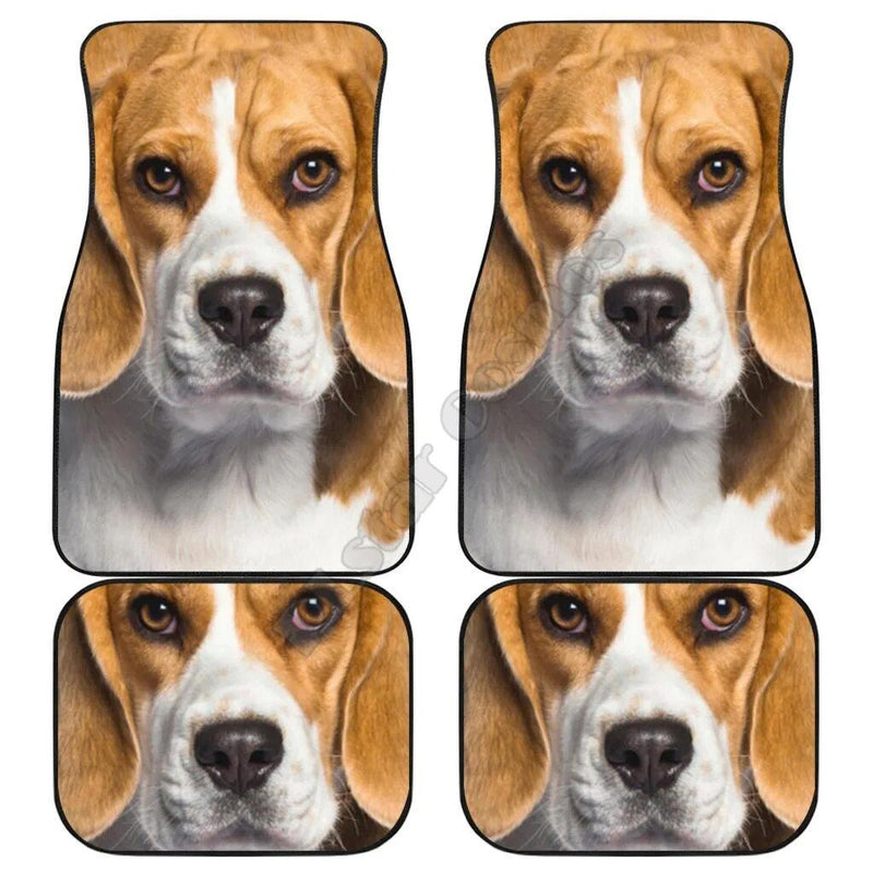 Boston Terrier 3D car floor mats, view 2 - MRSLM