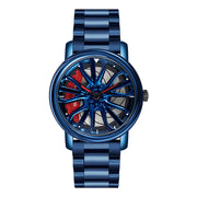skeleton style quartz watch, view 3 - MRSLM