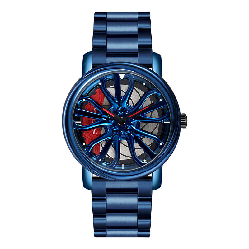 skeleton style quartz watch, view 3 - MRSLM