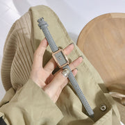 retro square women's watch, view 9 - MRSLM