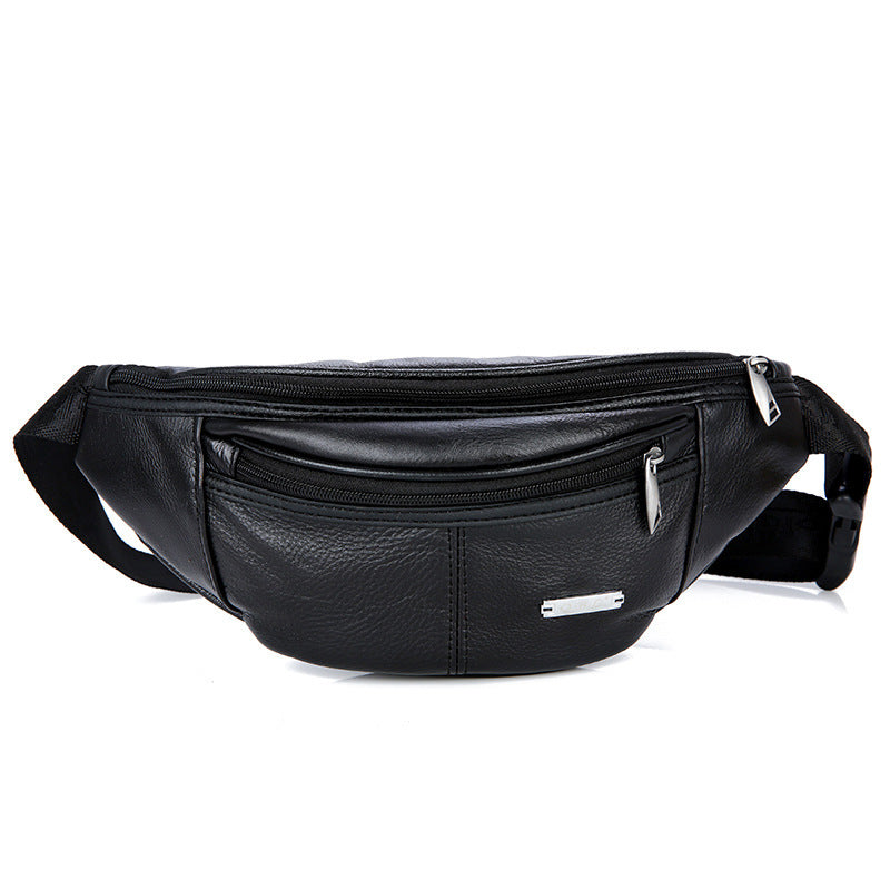 men's cowhide chest bag - MRSLM
