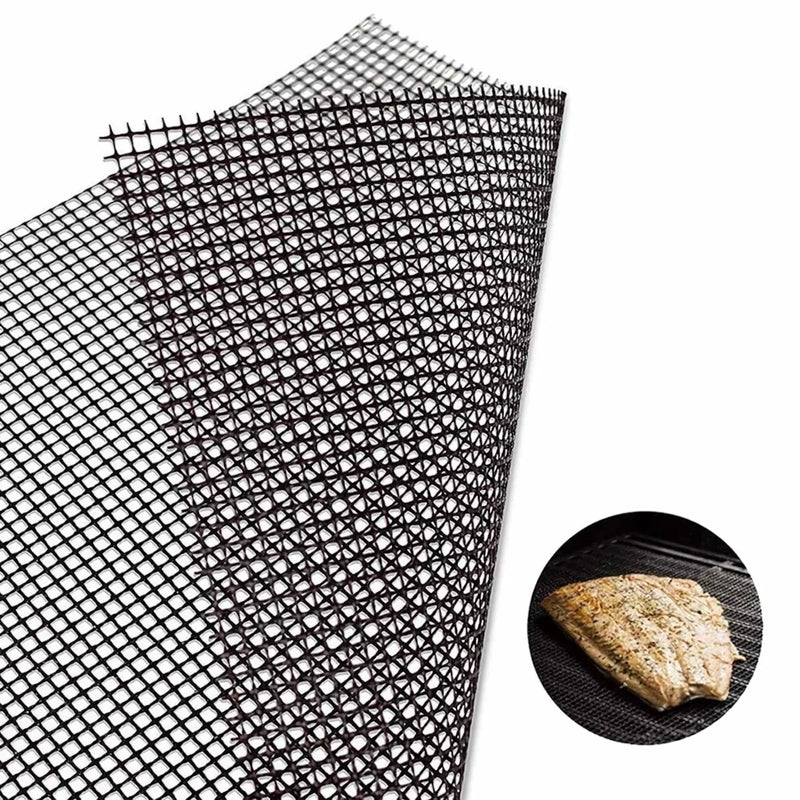 reusable non-stick BBQ grilling mesh mats, view 10 - MRSLM
