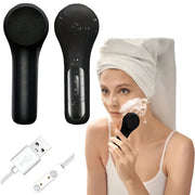 electric silicone facial cleansing brush, view 5 - MRSLM
