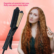 ceramic hair curler and electric hair crimper, view 2 - MRSLM