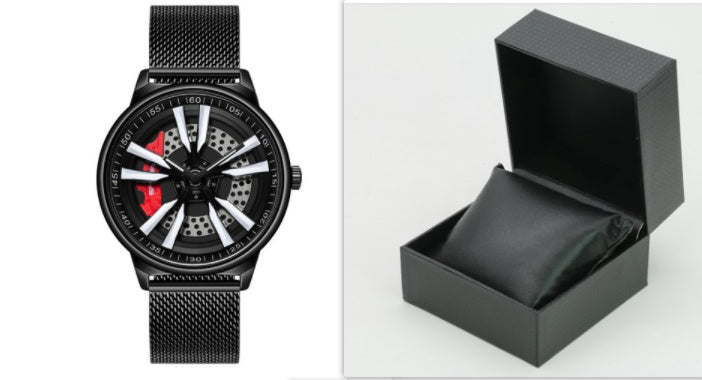 rotating wheel quartz watch, view 15 - MRSLM