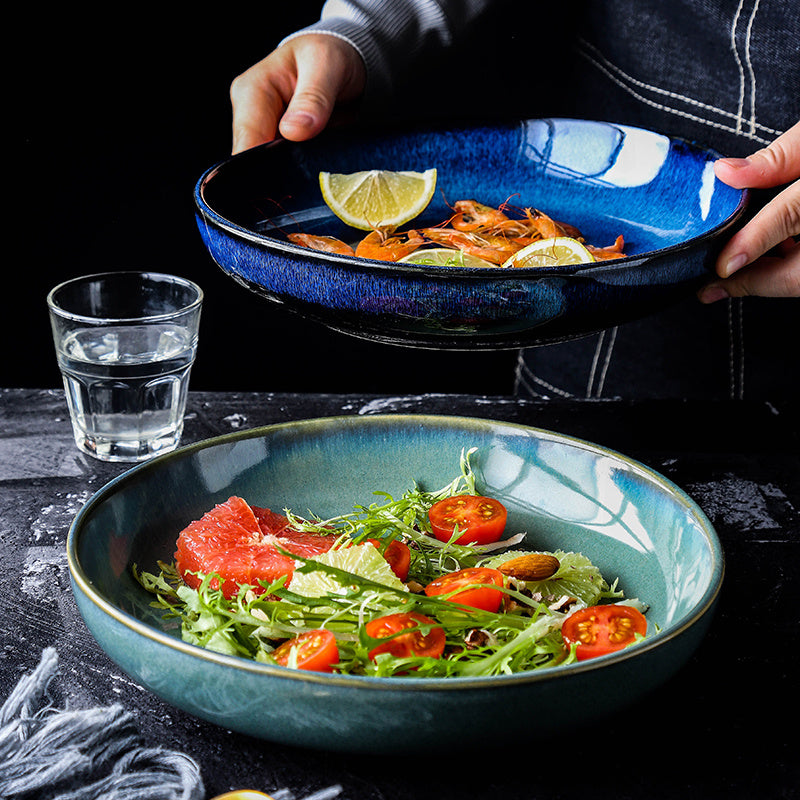 ceramic deep dinner plate - MRSLM