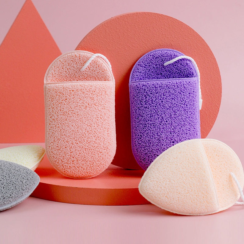 Natural exfoliating face wash puff, view 8 - MRSLM