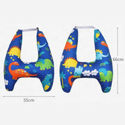 Kids adjustable animal travel neck pillow, view 7 - MRSLM