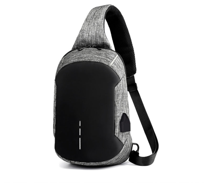 multi-functional oxford chest bag, view 2 - MRSLM