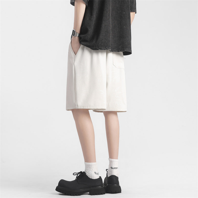 loose casual fifth pants, view 3 - MRSLM