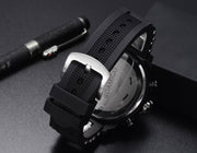Men's 3 time zone watch, view 6 - MRSLM