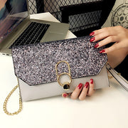 women's PU leather envelope clutch bag - MRSLM