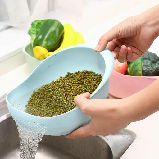 kitchen drain basket with handles - MRSLM