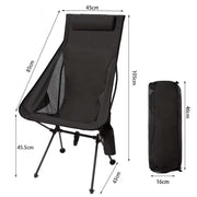 outdoor folding chair, view 8 - MRSLM