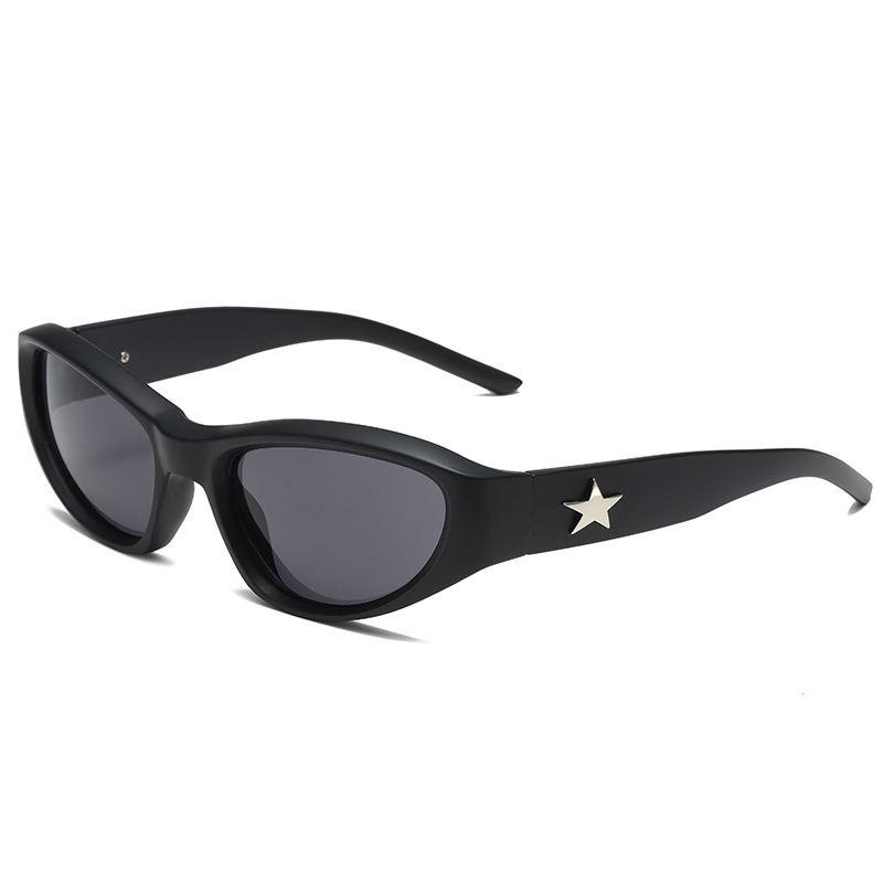 vintage cat eye steampunk sunglasses, view 7 - MRSLM
