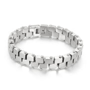 men's titanium steel bracelet, view 3 - MRSLM