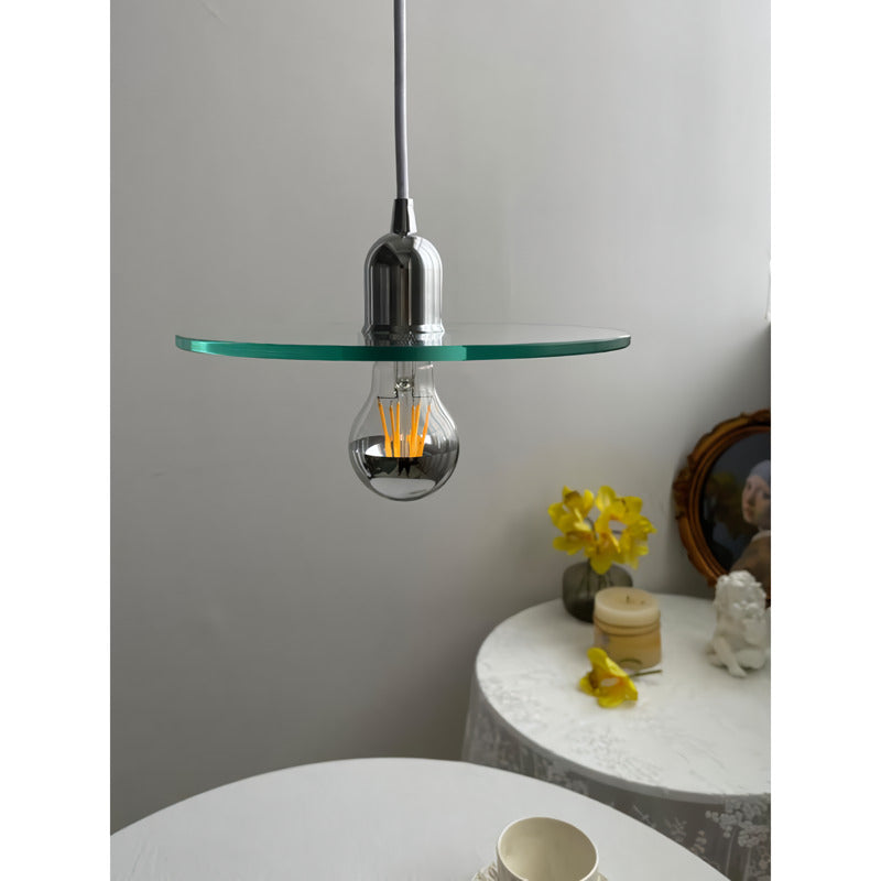 clear glass pendant light, view 3 - MRSLM