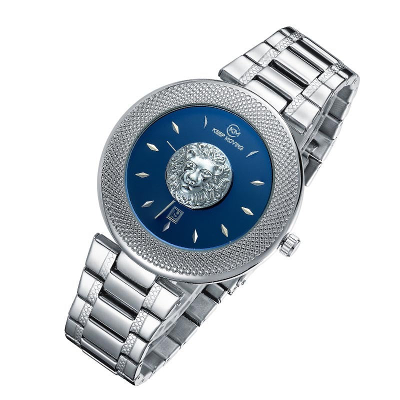 Ladies quartz steel band watch, view 7 - MRSLM