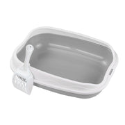 semi-closed spatter-proof cat litter box, view 2 - MRSLM