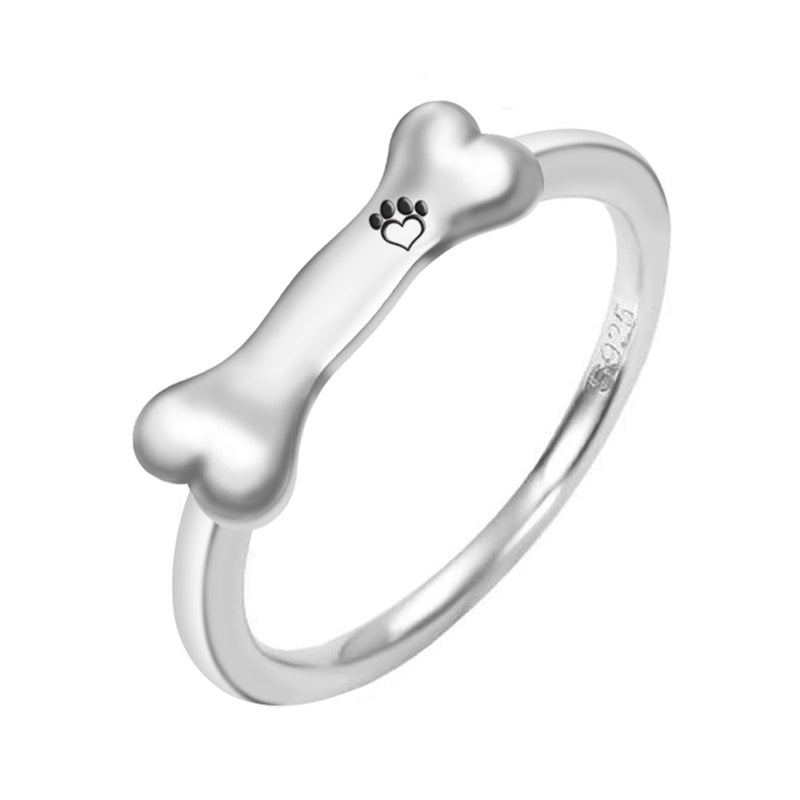 simple cat ears dog bones ring - MRSLM