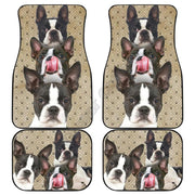 Boston Terrier 3D car floor mats, view 4 - MRSLM