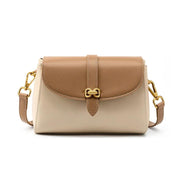 small square leather messenger bag, view 7 - MRSLM
