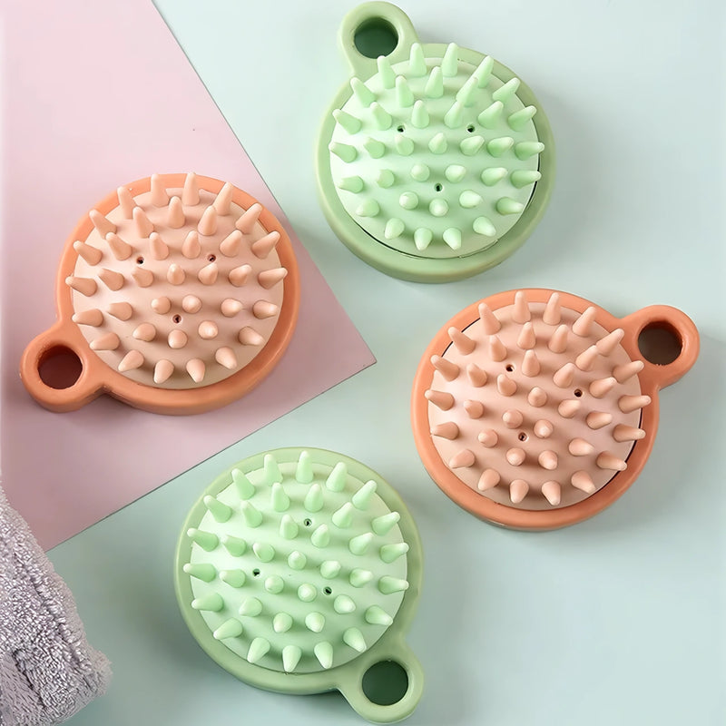 silicone scalp massaging shampoo brush, view 9 - MRSLM