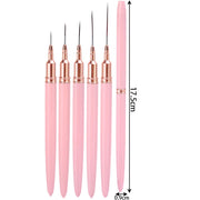 nail art liner brush set, view 2 - MRSLM