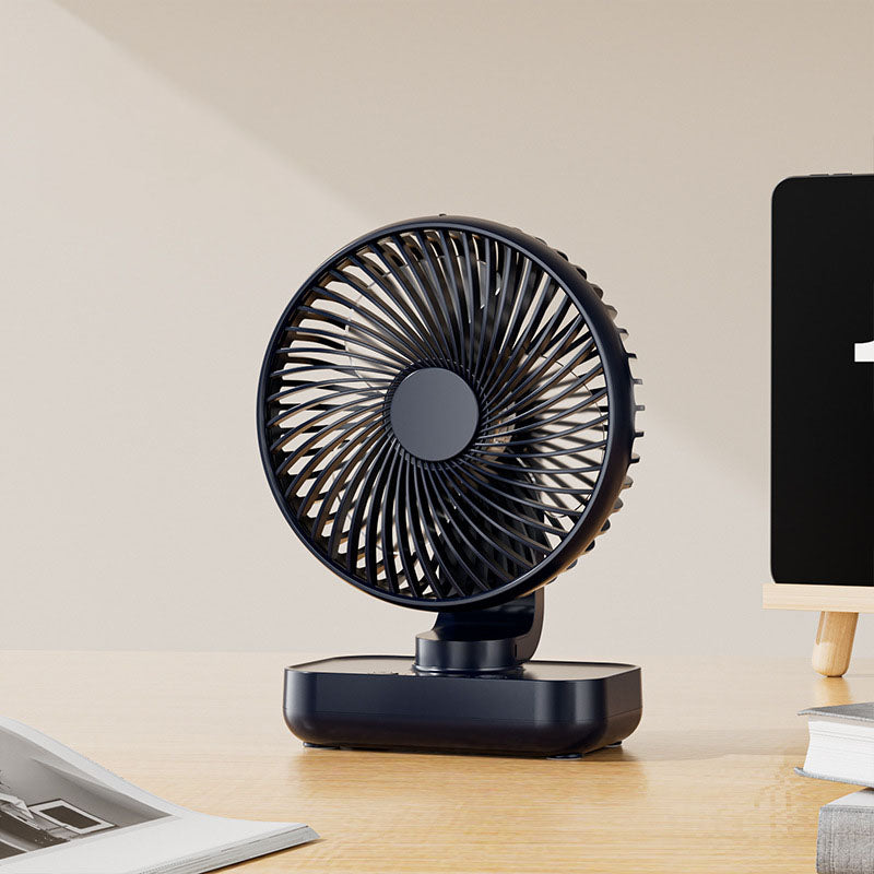 portable rechargeable usb desk fan, view 3 - MRSLM