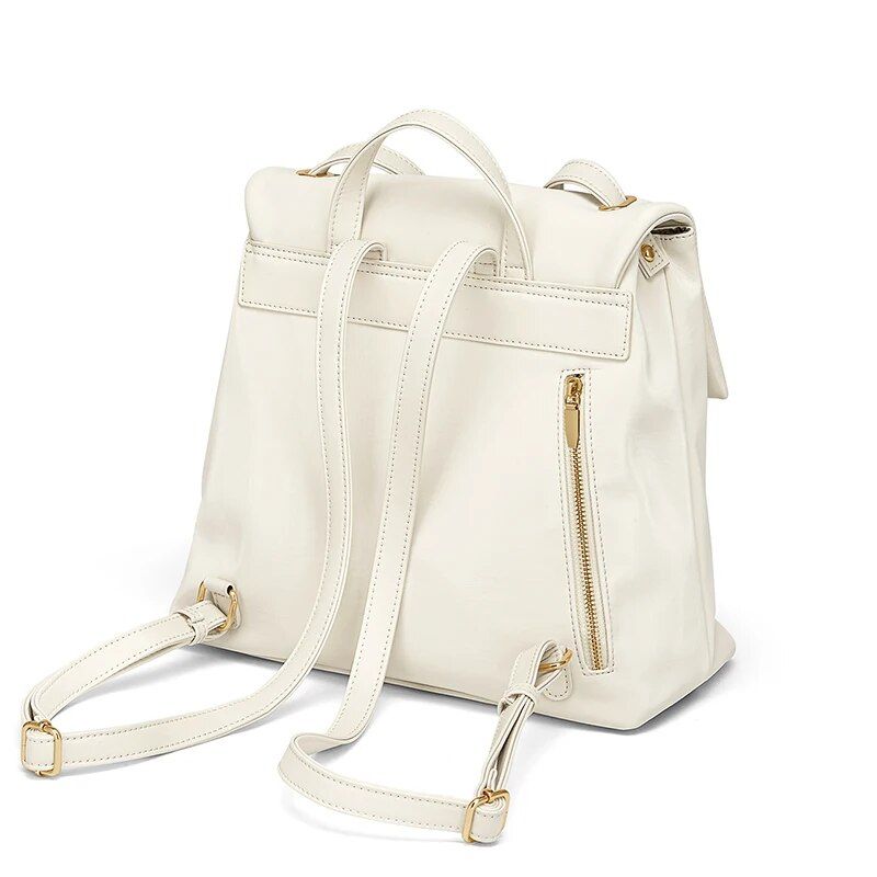 fashion travel backpack with triple shoulder straps, view 8 - MRSLM