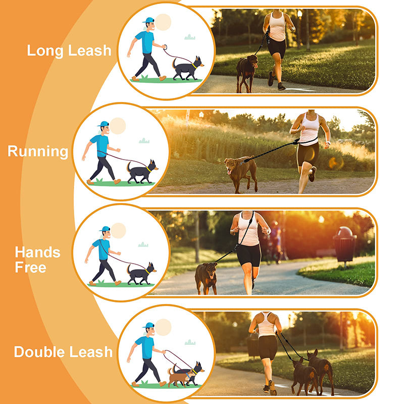 hands-free dog leash, view 6 - MRSLM
