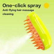 electric spray pet grooming brush, view 5 - MRSLM