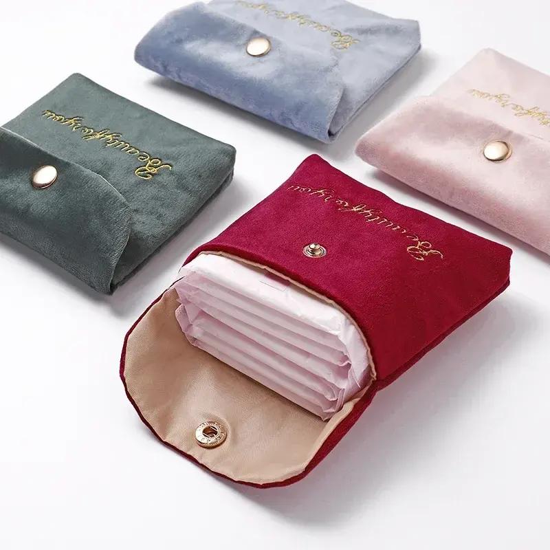 Velvet mini cosmetic and storage bag - MRSLM