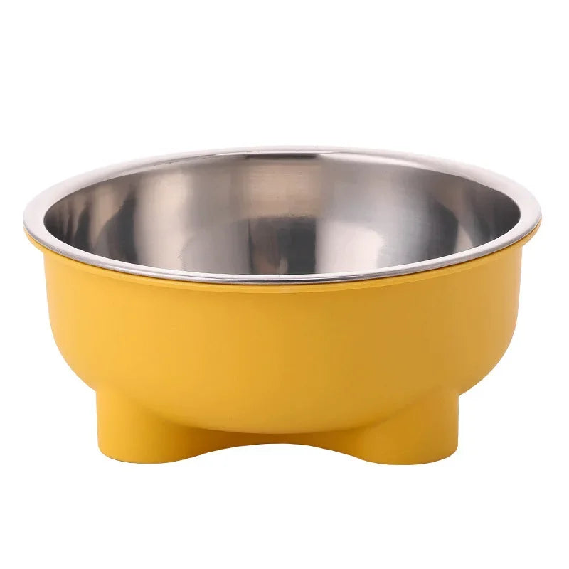 anti-slip stainless steel dog bowl, view 2 - MRSLM