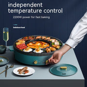 multi-function hot pot and barbecue one-piece pot - MRSLM